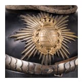 Tschapka f&uuml;r Offiziere im 3. Ulanen-Regiment Nr. 21 "Kaiser Wilhelm II., K&ouml;nig von Preu&szlig;en", um 1900
