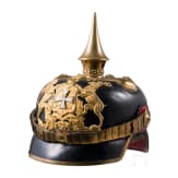 Helm f&uuml;r Reserveoffiziere der w&uuml;rttembergischen Infanterie, um 1900