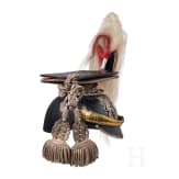 Tschapka f&uuml;r Offiziere im Ulanen-Regiment K&ouml;nig Karl (1. W&uuml;rttembergisches) Nr. 19, um 1910