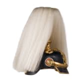Generalmajor Hans Herrmann (1875 - 1953) - Helm als Offizier der w&uuml;rttembergischen Feldartillerie, acht Fotos und zwei Petschaften aus dem Nachlass