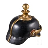 Helm f&uuml;r Offiziere der Feldartillerie, um 1900
