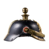 Helm f&uuml;r Mannschaften im 4. W&uuml;rttembergischen Feldartillerie-Regiment Nr. 65, datiert 1900