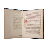Otto F&uuml;rst von Bismarck (1815 - 1898) - Ehrenmitgliedschafts-Urkunde der Potsdamer Kupferschmiede-Innung zu seinem 80. Geburtstag 1895