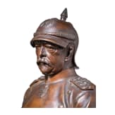 Reichskanzler F&uuml;rst Otto von Bismarck in K&uuml;rassieruniform