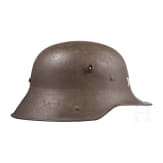 Stahlhelm M 16 mit Freikorpszeichen