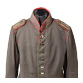Feldgrauer Waffenrock f&uuml;r Offiziere im Regiment Garde du Corps