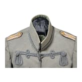 Feldgraue Attila f&uuml;r einen Leutnant im Husaren-Regiment "von Schill" (1. Schlesisches) Nr. 4, um 1915