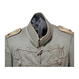 Feldgraue Attila f&uuml;r einen Leutnant im Husaren-Regiment Landgraf Friedrich II. von Hessen-Homburg (2. Kurhessisches) Nr. 14, um 1915