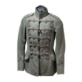 Feldgraue Attila f&uuml;r einen Leutnant im Husaren-Regiment "K&ouml;nig Humbert von Italien" (1. Kurhessisches) Nr. 13