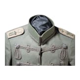 Feldgraue Attila f&uuml;r einen Leutnant im Husaren-Regiment "K&ouml;nig Humbert von Italien" (1. Kurhessisches) Nr. 13