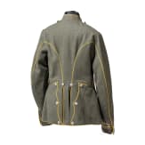 Feldgraue Ulanka f&uuml;r Mannschaften/Unteroffizere im Schleswig-Holsteinischen Ulanen-Regiment Nr. 15 - gesiegelte Probe, datiert 1908