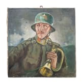 Gem&auml;lde eines Angeh&ouml;rigen des k.u.k. Infanterieregiments 42