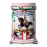 Geschenkkrug f&uuml;r einen Angeh&ouml;rigen der Leib-Eskadron Garde du Corps, Potsdam, 1904