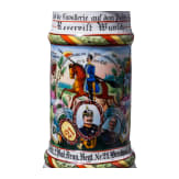 Zwei Reservistenkr&uuml;ge der Dragoner, W&uuml;rttemberg, Baden, 1896 - 1911