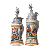 Zwei Reservistenkr&uuml;ge der Mecklenburgischen Dragoner, 1897 - 1910