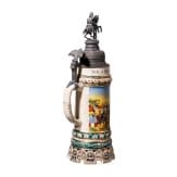 Reservistenkrug des Ulanen Siepmann, Westf&auml;lisches Ulanen-Regiment Nr. 5, D&uuml;sseldorf, 1909 - 1912