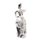A porcelain figure "Spanish Dancer", Paul Scheurich, 1933 (design), Meissen, mid-20th century (finish)
