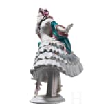 A porcelain figure "Estrella" from the Russian Ballet, Paul Scheurich, 1913 (design), Meissen, after 1950s (finish)