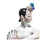 A porcelain figure "Spanish Dancer", Paul Scheurich, 1933 (design), Meissen, mid-20th century (finish)