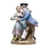 A dancing couple, Meissen, 1860 - 1924