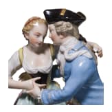 A dancing couple, Meissen, 1860 - 1924