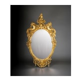 An opulent wall mirror after a design by Fran&ccedil;ois Linke, 2nd half of the 20th century