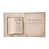 "Das ge&ouml;ffnete J&auml;gerhaus" und eine jagdliche Strafordnung, deutsch, dat. 1706 und 1820