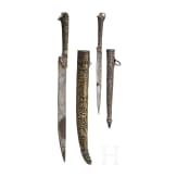 Zwei Bicak-Messer, balkant&uuml;rkisch, 19. Jhdt.