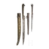 Zwei Bicak-Messer, balkant&uuml;rkisch, 19. Jhdt.