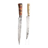 Kard und Messer, persisch, um 1900