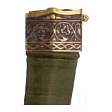 Khanjar mit Vogelkopfknauf, Indien, 19. Jhdt.