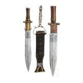 Zwei Messer der Fang, Gabun/Kamerun, 20. Jhdt.