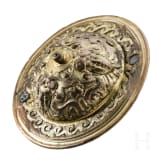 Zierbuckel einer Renaissance-Trense, deutsch oder franz&ouml;sisch, um 1600