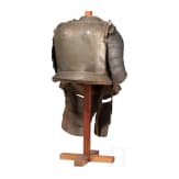 Knechtischer Harnisch, deutsch, um 1600, zusammengestellt aus originalen und sp&auml;teren Teilen