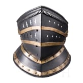 Abschl&auml;chtiges Visier f&uuml;r eine Sturmhaube, moderne Kopie, 20. Jhdt.