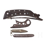 Konvolut Schusswaffen-Zubeh&ouml;r, orientalisch, 18./19. Jhdt.