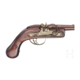 Taschenluntenschosspistole, Sammleranfertigung, deutsch, 20. Jhdt.