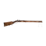 Reaptierte Steinschlossb&uuml;chse, deutsch, um 1820
