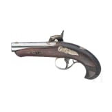Perkussions-Taschenpistole, Deringer in Philadelphia, um 1850