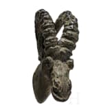 Steinbockprotome aus Bronze, Luristan, fr&uuml;hes 1. Jhdt. v. Chr.
