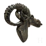 Steinbockprotome aus Bronze, Luristan, fr&uuml;hes 1. Jhdt. v. Chr.