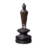 Bronzestatuette eines etruskischen Haruspex, 5. - 4. Jhdt. v. Chr.