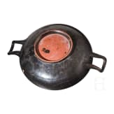 Schale (Kylix) mit schwarzem Glanzton&uuml;berzug, campanisch, 4. Jhdt. v. Chr.