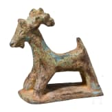 Bronzestatuette eines Steinbocks, r&ouml;misch, 2. - 3. Jhdt. n. Chr.