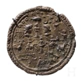 Bleiplakette mit Darstellung der Donaureiter, Donauprovinzen, 2. - 3. Jhdt. n. Chr.