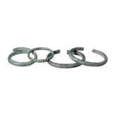 Drei urnenfelderzeitliche und ein hallstattzeiticher Armring, 10 - 7. Jhdt. v. Chr.