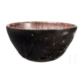 Jizhou-Teeschale mit Scherenschnitt-Dekor, China, wahrscheinlich s&uuml;dliche Song-Dynastie (1127 - 1279)