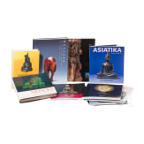 Sammlung Kataloge und B&uuml;cher &uuml;ber Asiatika, DE/EN