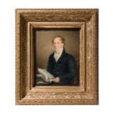 Portr&auml;t Alexanders von Humboldt (1769 - 1859), V. Beck, deutsch, datiert 1848