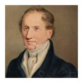 Portr&auml;t Alexanders von Humboldt (1769 - 1859), V. Beck, deutsch, datiert 1848